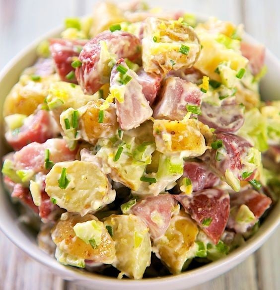 Recette Salade De Pomme De Terre Froide Lardons Kelvin Adam